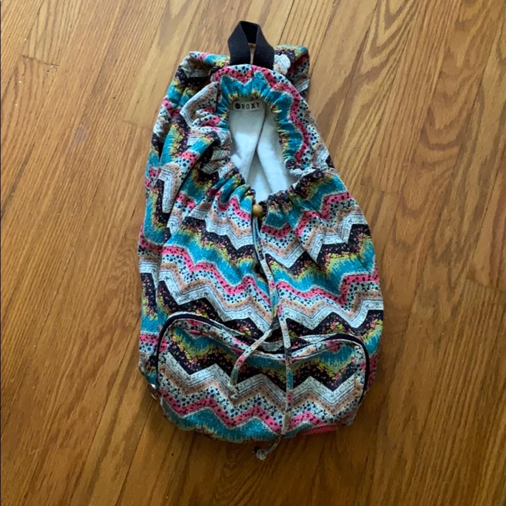 A really cute beach backpack